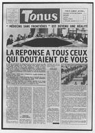 Tonus: Médecins Sans Frontières est devenu une réalité