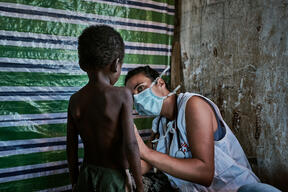 Malnutrition emergency: mobile clinic in Ranobe