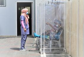 Medical activities in Gaza strip following the 11 days of bombardment in May 2021