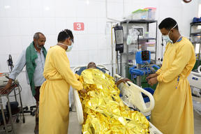 Life saving activities in Yemen