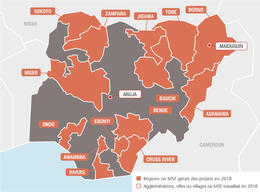 MSF projects in Nigeria, 2018 - FR