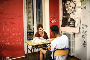 Unaccompanied minors in Marseille