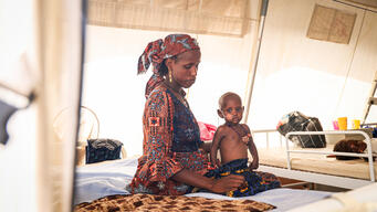 Malnutrition in northwest Nigeria : MSF's ITFC at Kofar Sauri, Katsina