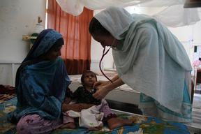 Dera Murad Jamali Hospital. Eastern Balochistan, Pakistan.