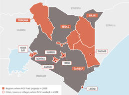 MSF projects in Kenya, 2018 - EN