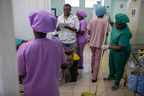 3 March 2023 - Elevated number of bullet wounded patients at Turgeau