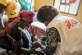 MSF activities in Tonkolili District