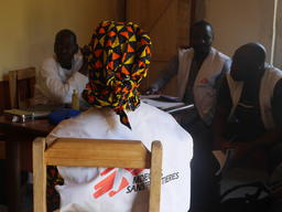 Access to healthcare and population movements in the northwestern CAR and southern Chad.
