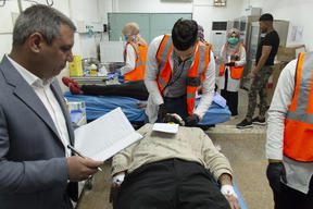 Extending a helping hand: MSF supports local health facilities treating the wounded in southern Iraq