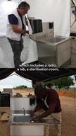 [ENG] Building MSF inflatable hospital in Adre for wounded sudanese