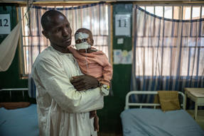 Grema and Mohammed - Noma Patient