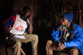 Rho IDP site, Northeastern Congo