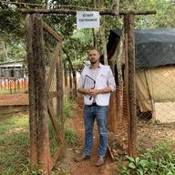 Pete Clausen, MSF Head of Mission in Tanzania, in Nduta refugee camp