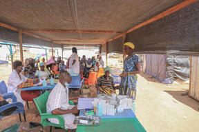 Mobile Clinic in for displaced people in Kongoussi