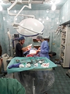 Abu Khalid, orthopedic surgeon in an MSF supported hospital in east Aleppo