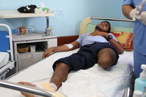 Gaza - Lifelong impact of gunshot injuries