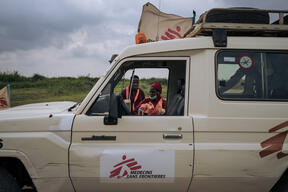 Patient referral from Rhoe camp