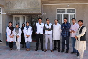 Displaced families in Herat