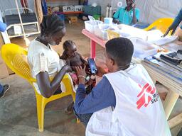 MSF activities in Kule healthcare centre