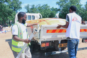 Tropical Storm Ana - WATSAN Activities in Nsanje