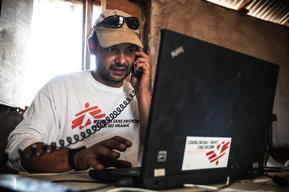 MSF in Yida, refugee camp