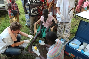 MSF Mobile Clinic in Juba, South Sudan