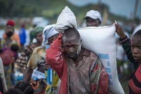 MSF activities in Goma, Mugunga I and III camp, Virunga Hospital.