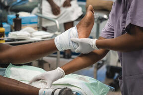 Situation in MSF's Tabarre hospital