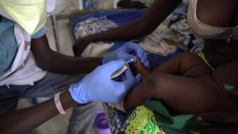 South Sudan Measles Broll