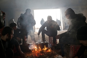 Winter Living Conditions in Belgrade, Serbia