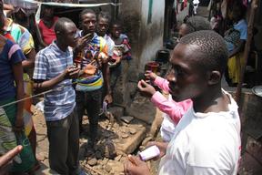 Outreach Ebola contact tracing and surveillance, Freetown