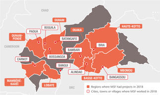 MSF projects in Central African Republic, 2018 - EN