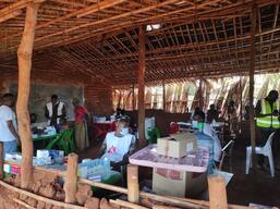 Mobile clinic in Nanjua