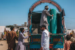 Floods in Dadu district, MSF response