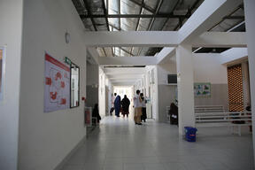 (DR-TB) Patient Diagnose and Treatment | Woman Waiting Area
