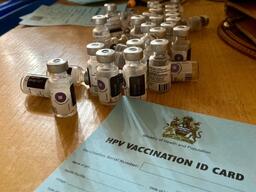 HPV vaccination campaign in Phalombe district