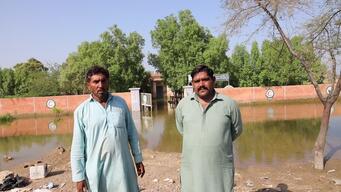 Pakistan floods - Jacobad and lab-e-Mehran