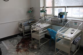 Revolting attack on pregnant women and babies
