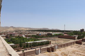 Displaced families in Herat