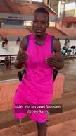 (GER) Bienvenue's story as a disabled basketball player
