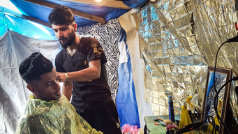 Living Conditions in Lesbos, Greece