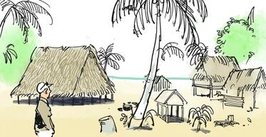 Felix Schaad - Kiribati cartoon