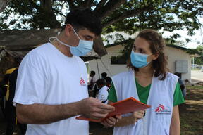 Port Moresby COVID-19 PPE training