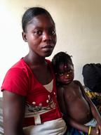 Health clinic for children in the PK 5 neighborhood of Bangui