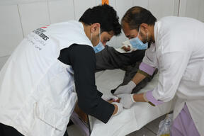 War Wounded Patient - Ongoing Fighting Affected Population