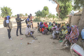 Community activities in Gancé