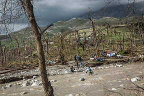 Hurricane Matthew Devastation in Haiti
