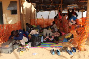 People on the move in Assamaka, Agadez