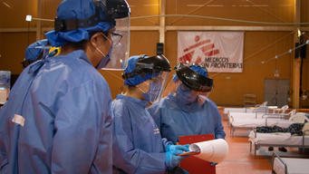MSF completed its COVID-19  activities in Tamaulipas