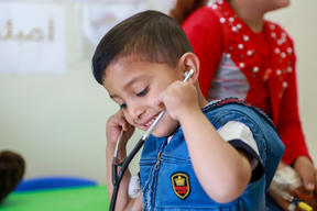 Kids’ Zone at MSF Thalassemia programme